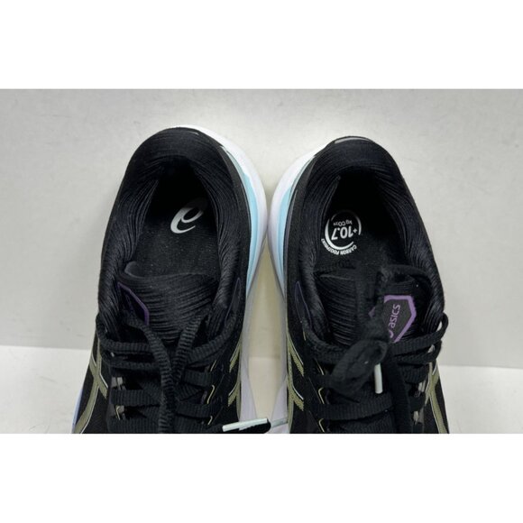 Asics Gel Kayano 30 Black Blue Running Shoes Sneaker 1012B357 Women’s Sz 7.5 - Picture 8 of 8